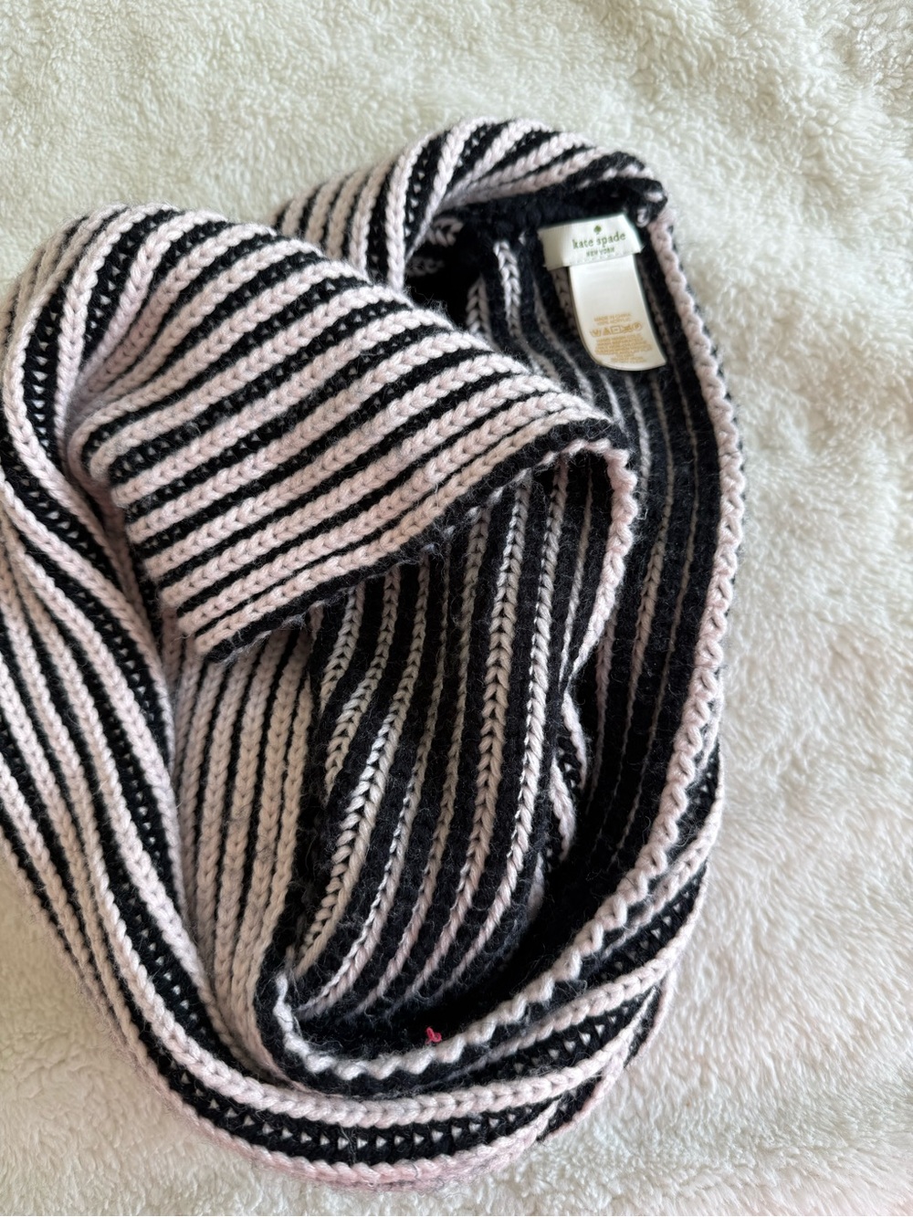Kate spade Stripe Knit Scarf